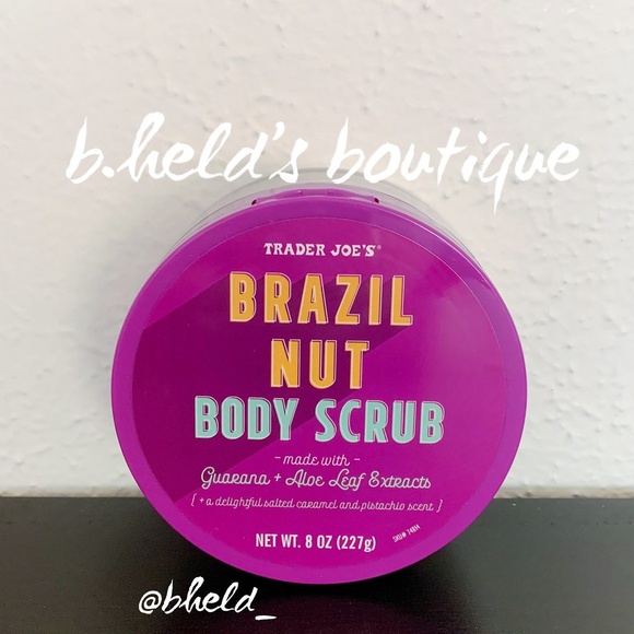 Trader Joe’s Brazil Nut Body Scrub 8oz Brand New NWT - Picture 1 of 6